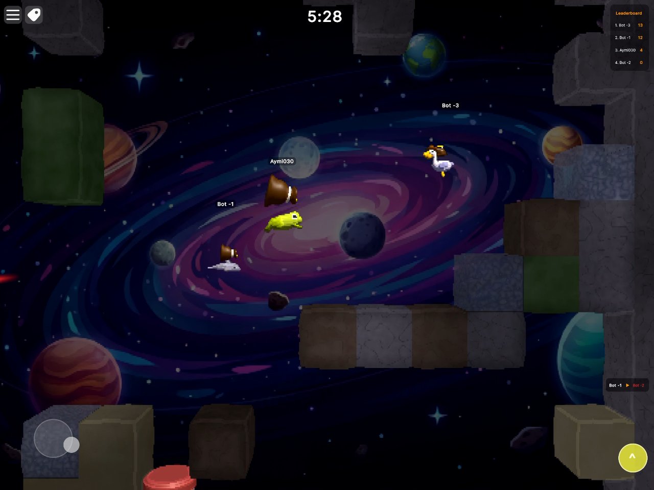 Space arena on iPad