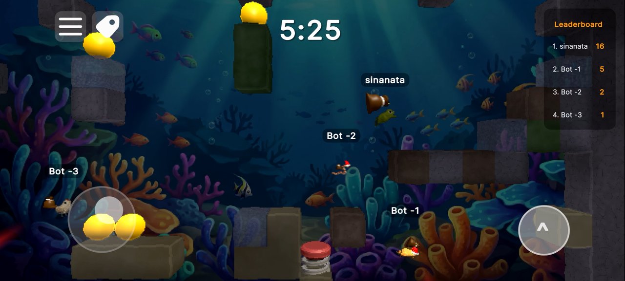 Leap of Legends — underwater match on Android
